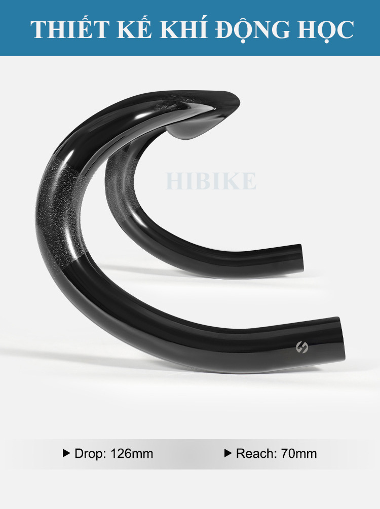 Ghi Đông Xe Đạp Đua CARBON TOSEEK TR2000