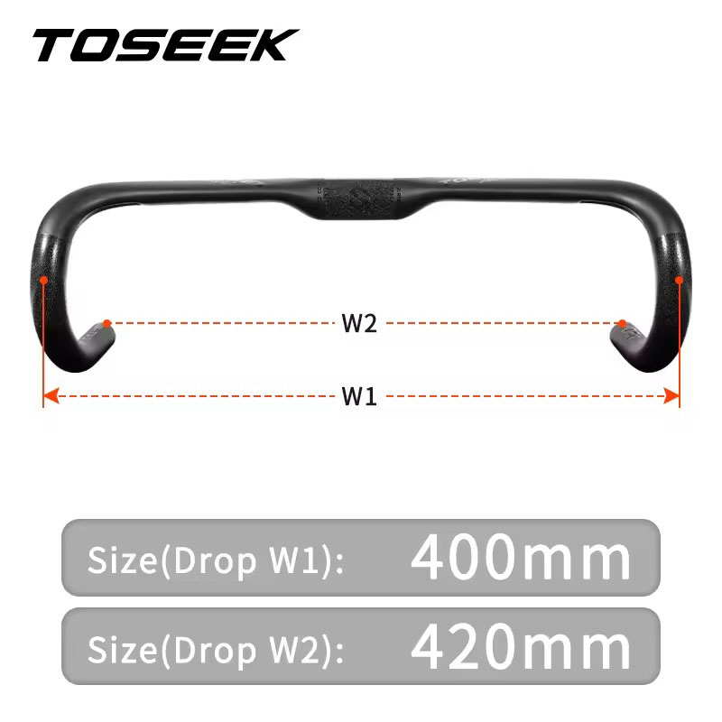 Ghi Đông Xe Đạp Đua CARBON TOSEEK TR30