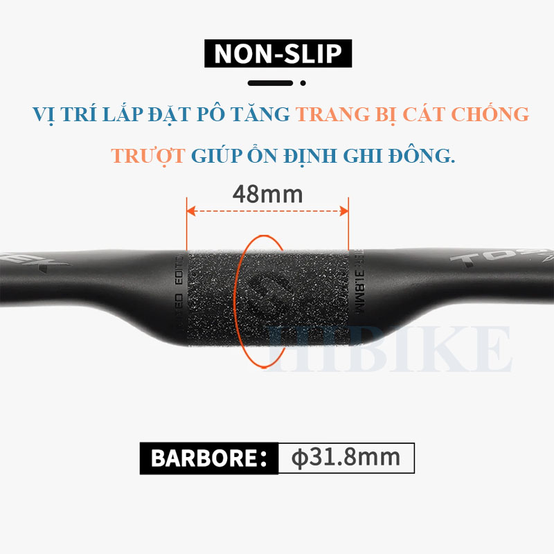 Ghi Đông Xe Đạp Đua CARBON TOSEEK TR30