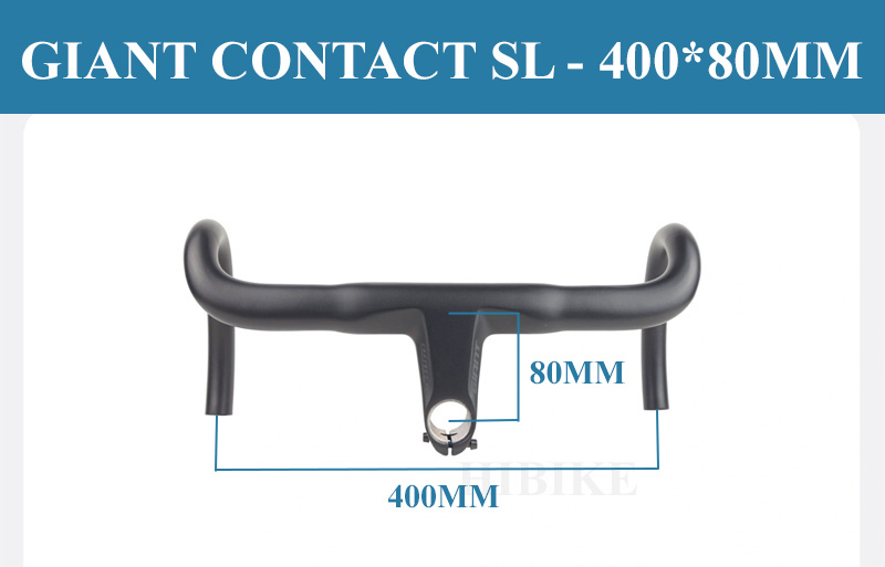 Ghi Đông Xe Đạp Đua Liền Pô Tăng Nhôm GIANT CONTACT SL OD1