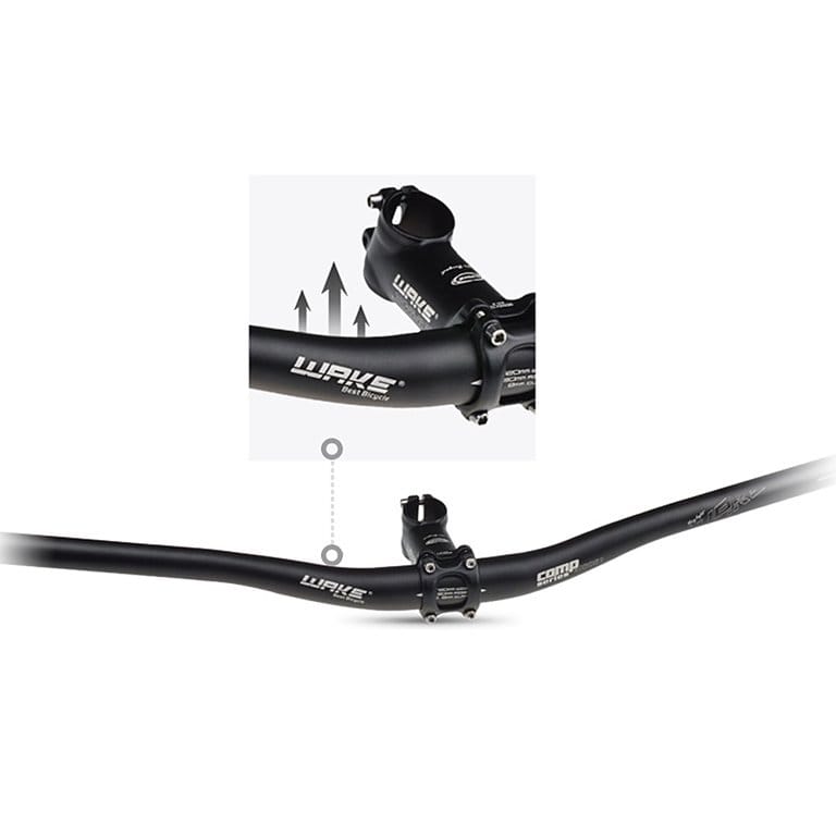 Ghi Đông Xe Đạp Nhôm 6061 WAKE 31.8*720mm