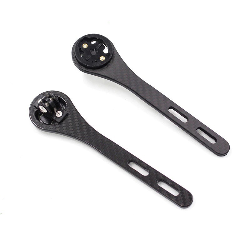 Giá bắt đồng hồ xe đạp gắn ghi đông liền pô tăng CARBON