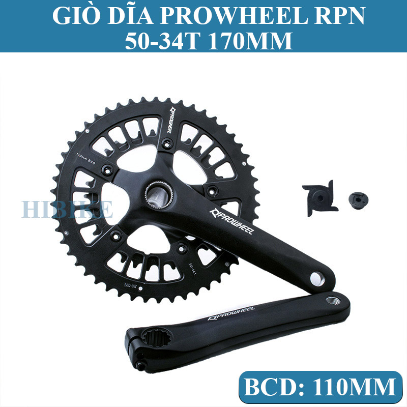 Giò Dĩa Xe Đạp PROWHEEL RPN 50-34T 170MM