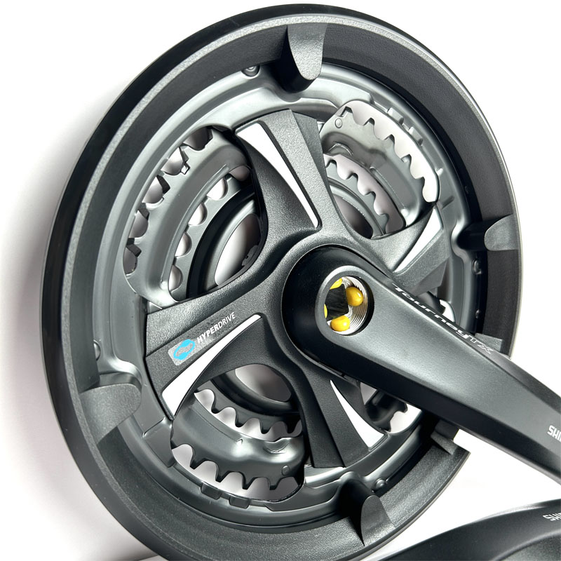 Giò Dĩa Xe Đạp SHIMANO TOURNEY 48-38-28T FC-TX801