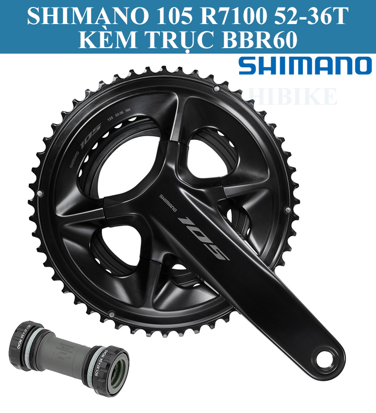 Giò Dĩa Xe Đạp SHIMANO 105 R7100 JAPAN