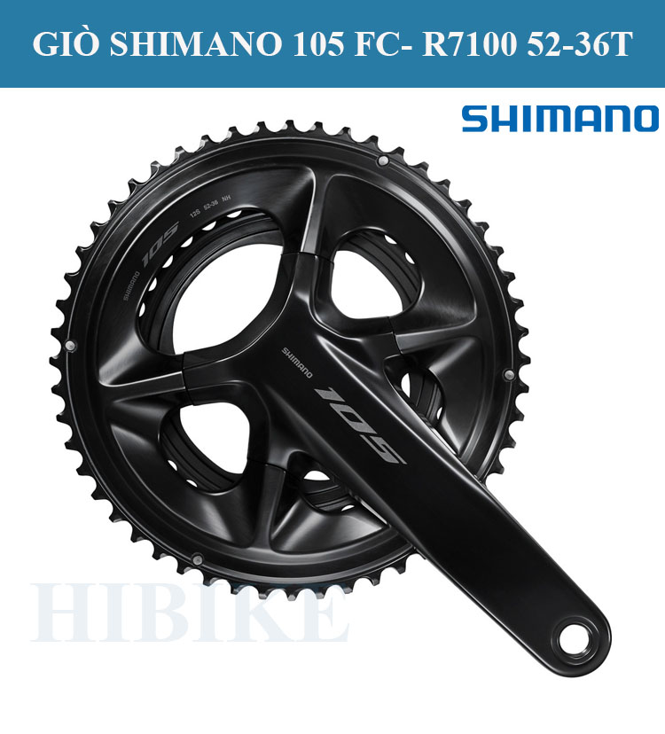 Giò Dĩa Xe Đạp SHIMANO 105 R7100 JAPAN
