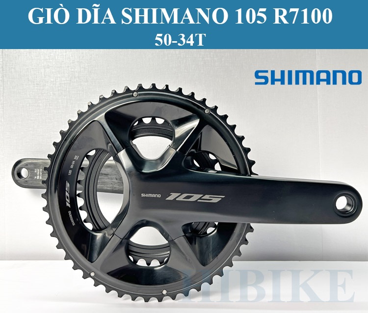 Bộ Group Phanh Đĩa SHIMANO 105 R7120 2X12S JAPAN