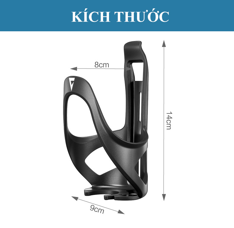 Gọng Nhựa Bình Nước Xe Đạp Quickclip Giant
