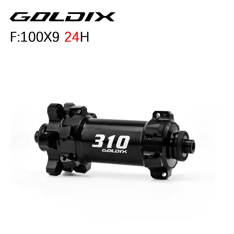 Bộ Hub GOLDIX R310 Ratchet 60t Hình Nón 24H - Phanh Đĩa 6 Ốc