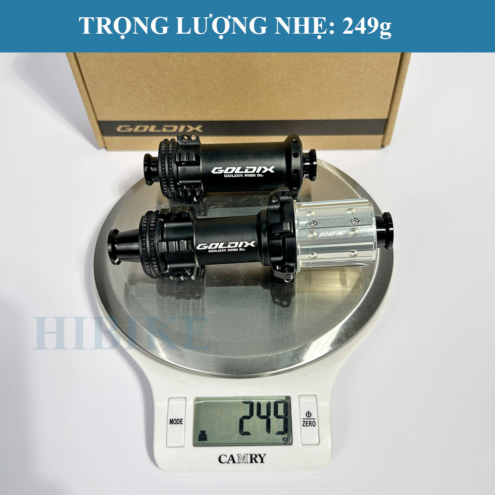 Bộ Hub GOLDIX R180 SL Ratchet 36T – 24 Lỗ Phanh Đĩa