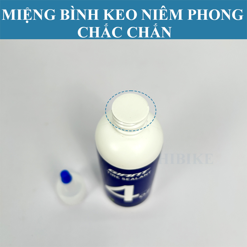 Keo Tự Vá Lốp Xe Đạp Không Ruột GIANT 4 OZ 125Ml ( Tubeless)