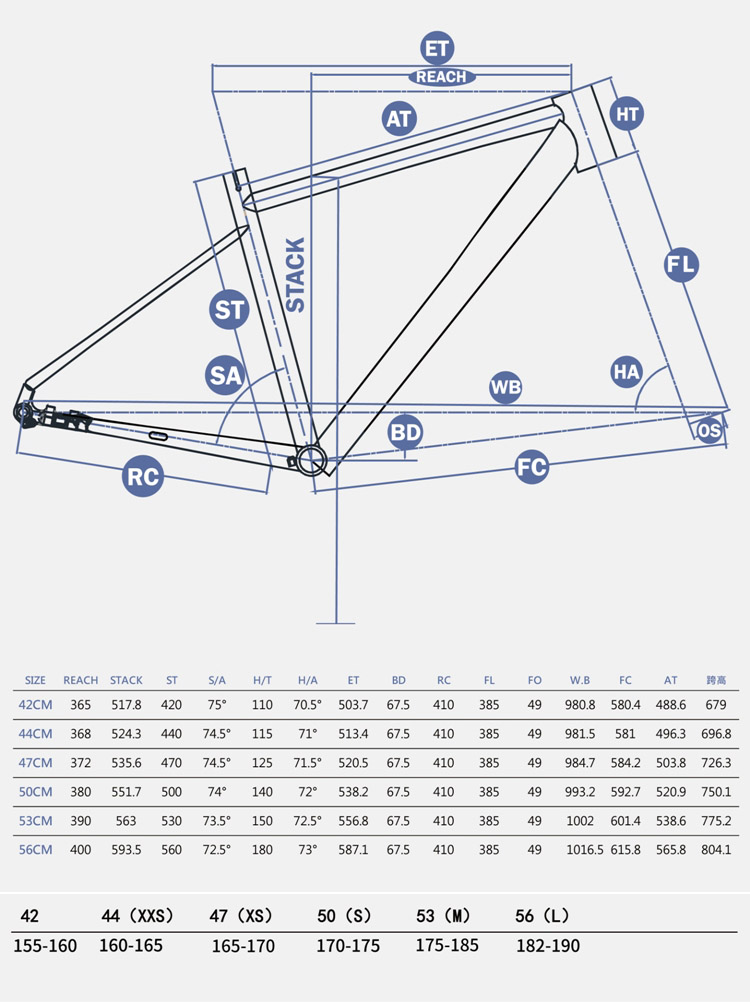 Khung Sườn Nhôm 6061 Xe Đạp Đua KINESIS TR200 - Phanh Đĩa