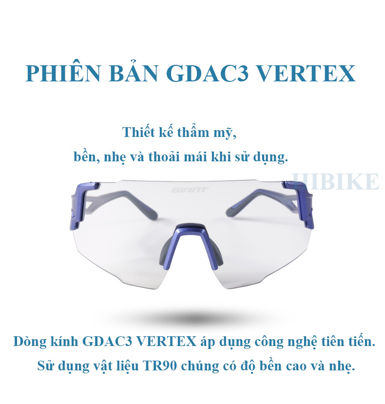 Kính Xe Đạp Đổi Màu GIANT GDAC3 VERTEX