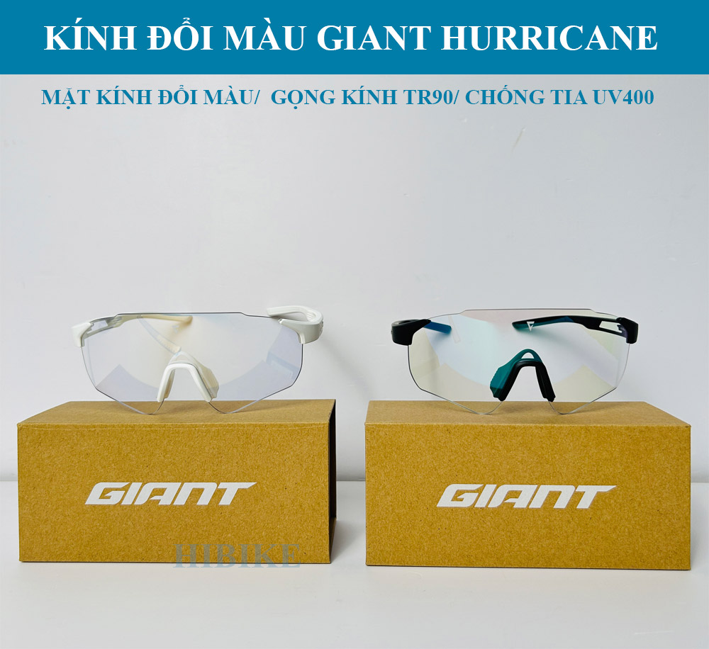 Kính Xe Đạp Đổi Màu GIANT HURRICANE 02