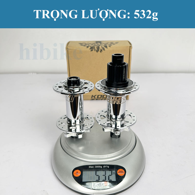 Bộ Hub KOOZER 650 Boost 148mm 9 Pawls 270 Click 32 Lỗ - Phanh Đĩa 6 Ốc - Tăm Móc