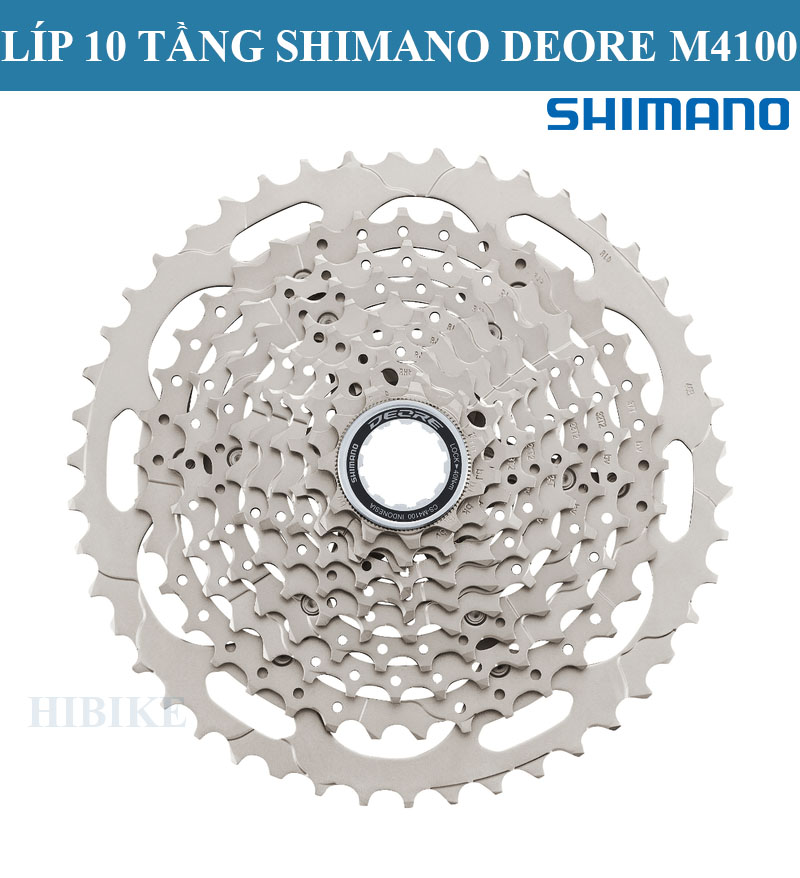 Líp Xe Đạp 10 Tầng SHIMANO DEORE CS-M4100 11-42T