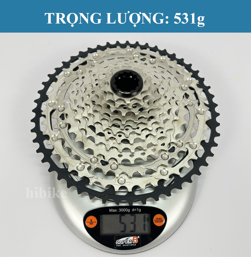 Líp Xe Đạp 12 Tầng SHIMANO DEORE SLX M7100 10-51T