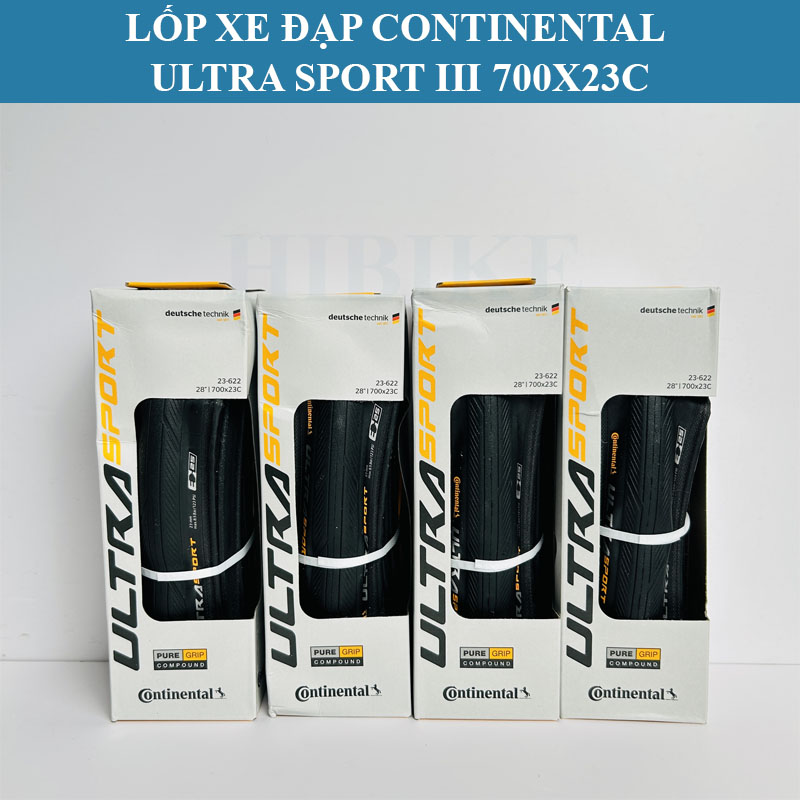 Lốp Xe Đạp CONTINENTAL ULTRA SPORT III 700C*23C/25C/28C