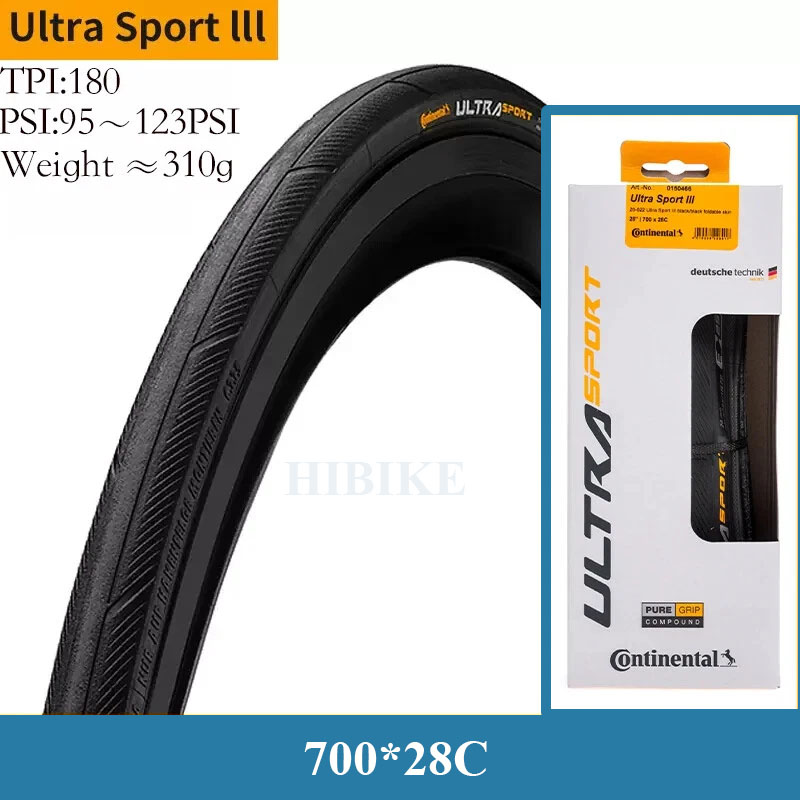 Lốp Xe Đạp CONTINENTAL ULTRA SPORT III 700C*23C/25C/28C