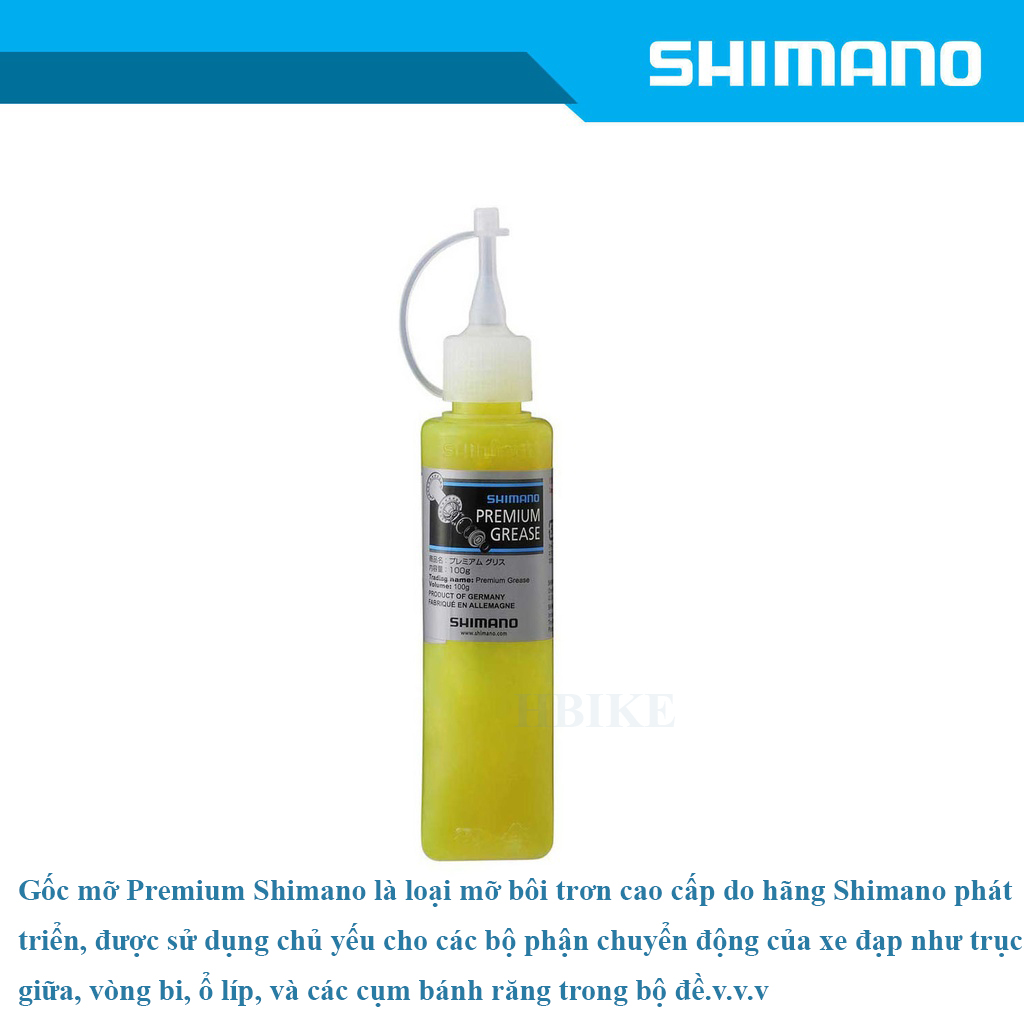 Mỡ Bảo Dưỡng Xe Đạp SHIMANO 100G