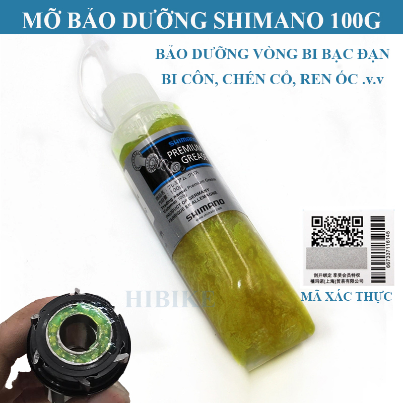 Mỡ Bảo Dưỡng Xe Đạp SHIMANO 100G