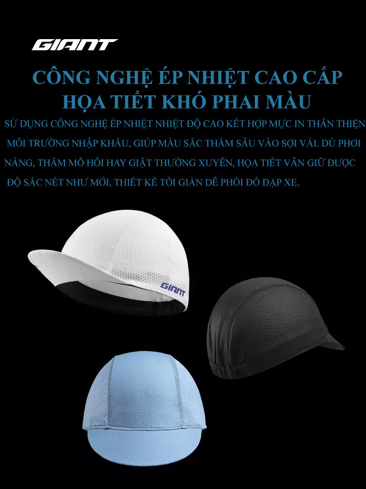 Mũ Vải Đạp Xe Giant