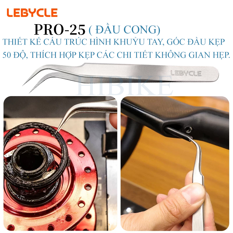 Dụng Cụ Nhíp Gắp Linh Kiện Sửa Chữa Lebycle