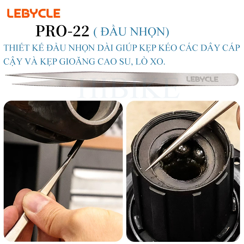 Dụng Cụ Nhíp Gắp Linh Kiện Sửa Chữa Lebycle