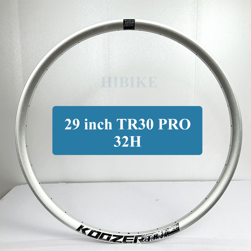 Niềng Nhôm 6069 Xe Đạp KOOZER TR30 PRO 32 Lỗ - Phanh Đĩa Màu Bạc