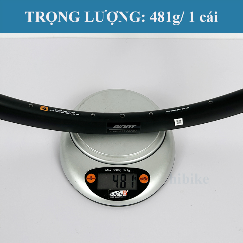 Niềng Nhôm Xe Đạp Giant TCR DEFY  700C - Phanh Đĩa