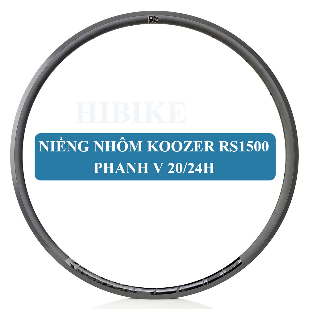 Niềng Nhôm 6069 Xe Đạp KOOZER RS1500 700C - Phanh V