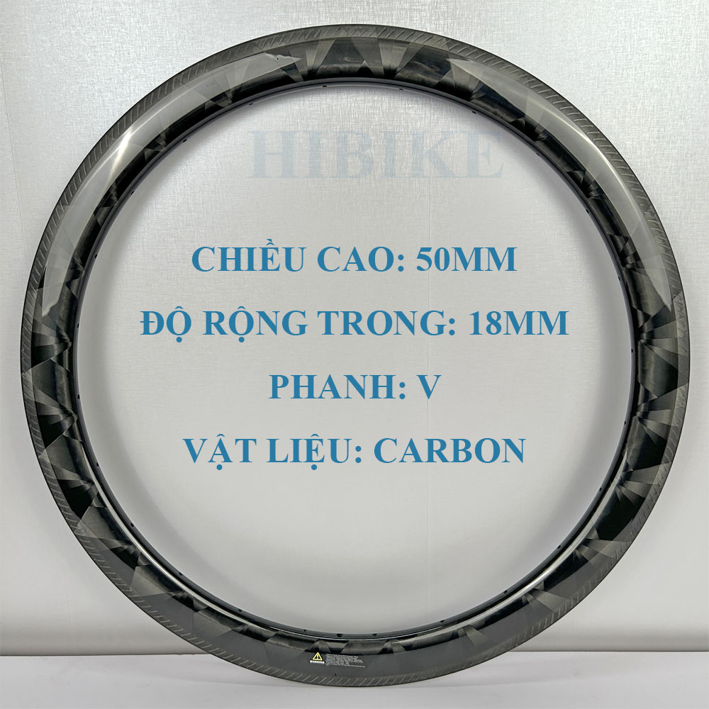 Niềng Xe Đạp 700C CARBON TORAY - Phanh V