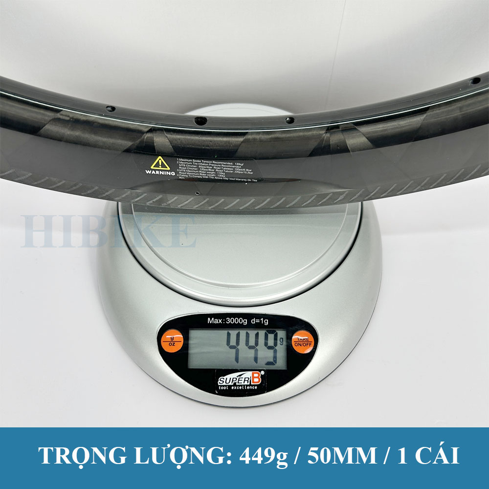 Niềng Xe Đạp 700C CARBON TORAY - Phanh V