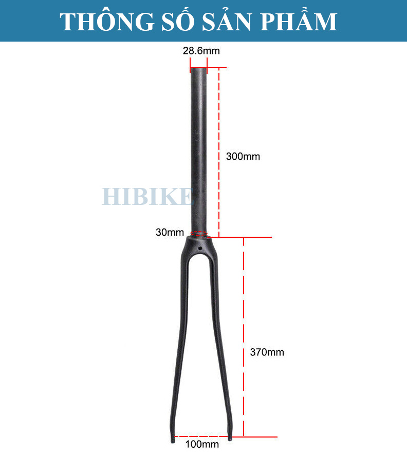 Phuộc Xe Đạp 700C CARBON EC90 – Phanh V