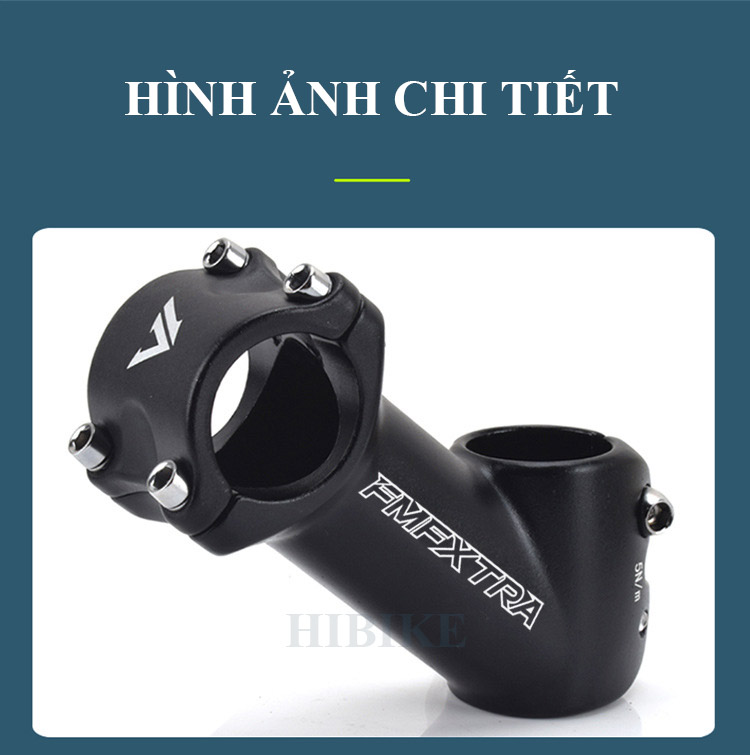 Pô Tăng Nhôm Xe Đạp 45 Độ FMFXTRA