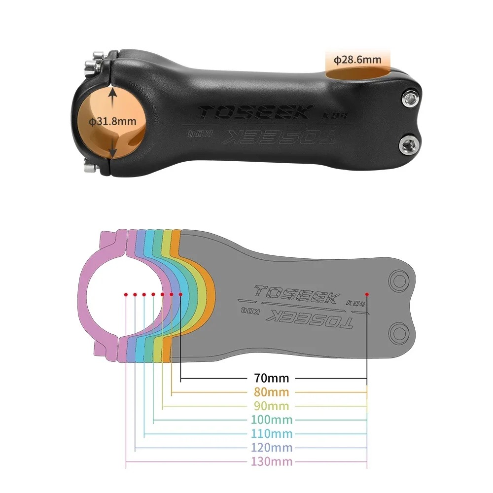 Pô tăng Xe Đạp Carbon TOSEEK K04