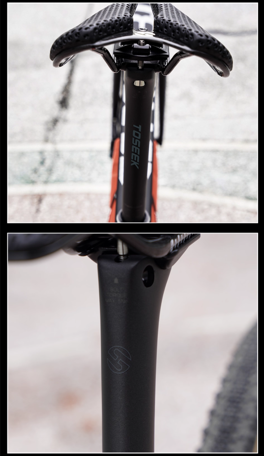 Cọc Yên Xe Đạp CARBON TOSEEK C60 ULTRA LIGHT
