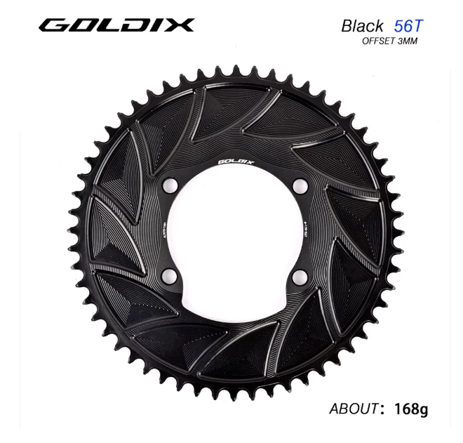 Đĩa Răng Nhôm 7075 Goldix BCD 110MM R7000 R7100 R8100 R9200