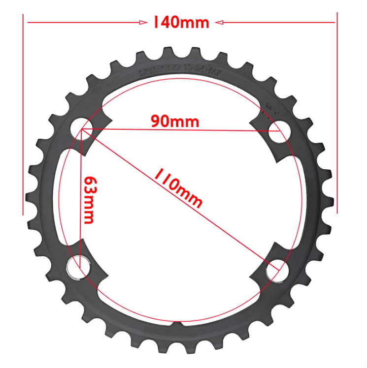 Bộ Đĩa Răng Rời SHIMANO TIAGRA R4700 BCD 110MM