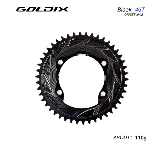 Đĩa Răng Nhôm 7075 Goldix BCD 110MM R7000 R7100 R8100 R9200