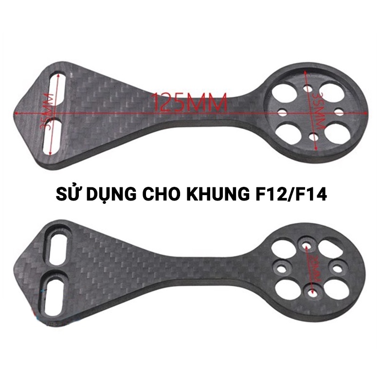 Giá đồng hồ carbon đa năng dành cho khung F12/F14