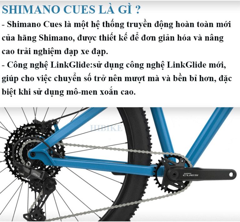 Bộ Group Xe Đạp SHIMANO CUES U6000 1X11S