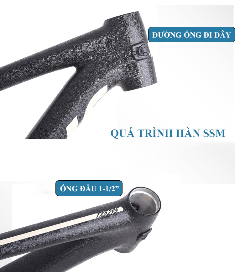 Khung Sườn Nhôm Xe Đạp Địa Hình KINESIS AM HARDTAIL TX529 BOOST UDH