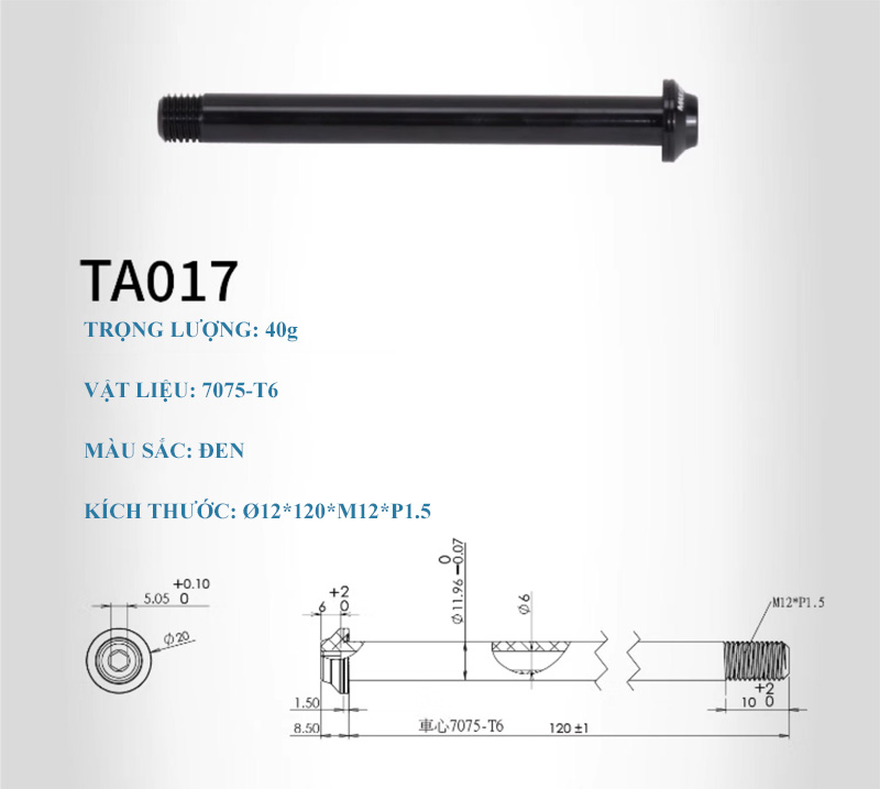 Ti Trục Lớn Dành Sườn KINESIS