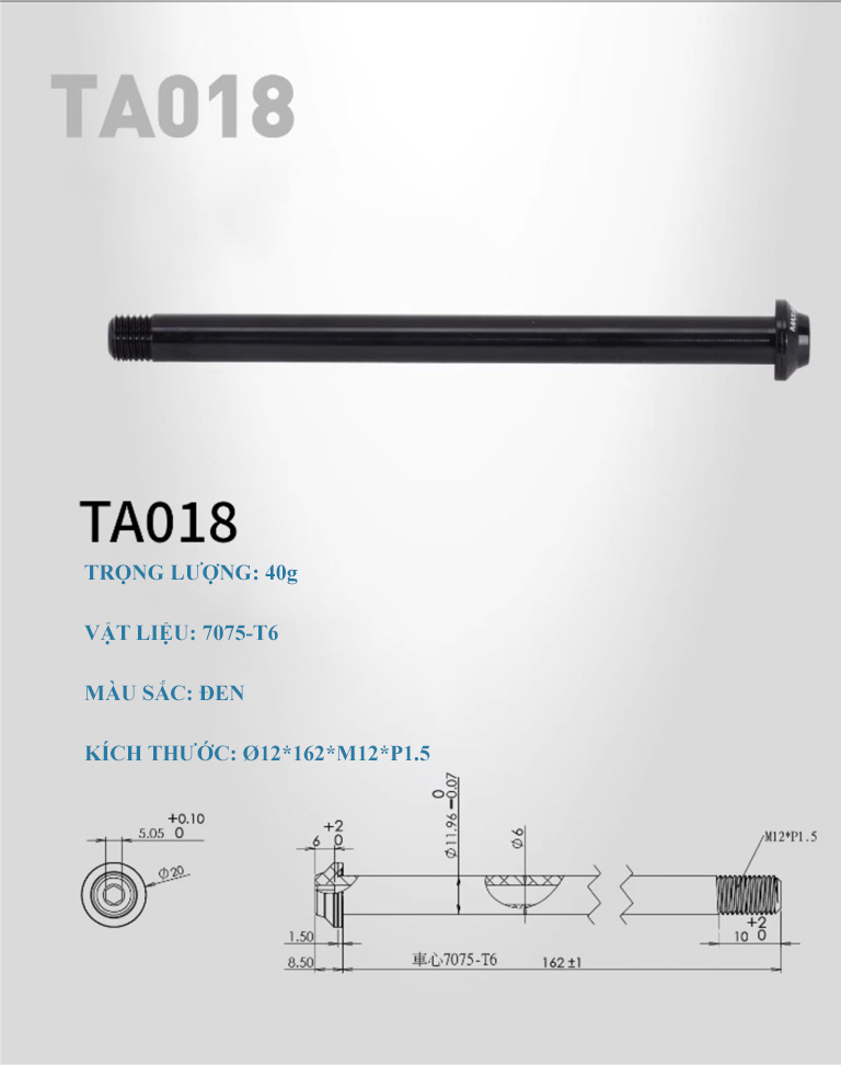 Ti Trục Lớn Dành Sườn KINESIS