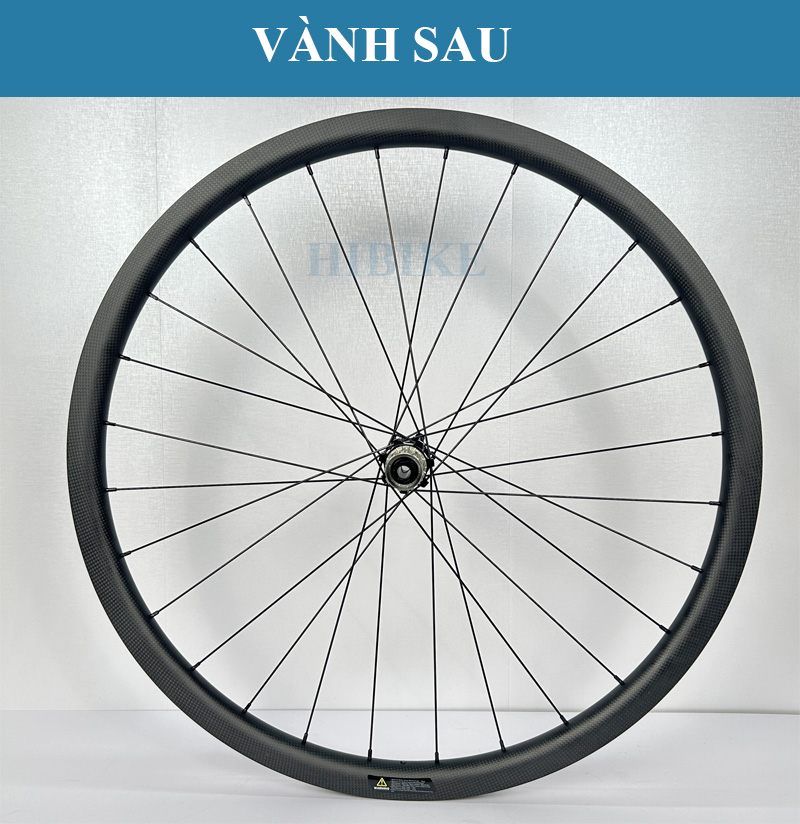 Bộ Vành Carbon Toray 29inch Goldix M180 Ratchet Exp 52T - BOOST