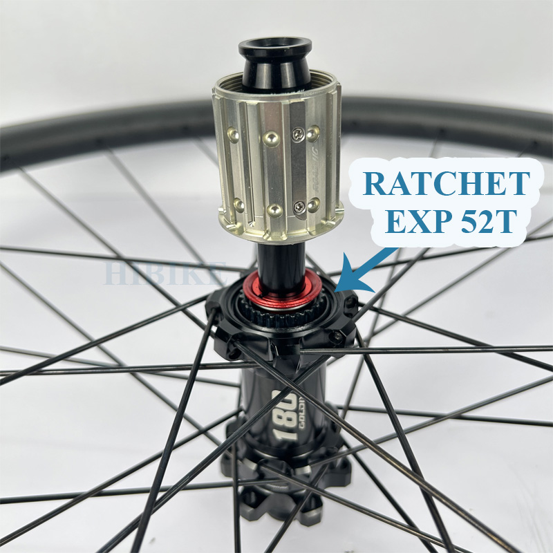 Bộ Vành Carbon Toray 29inch Goldix M180 Ratchet Exp 52T - BOOST
