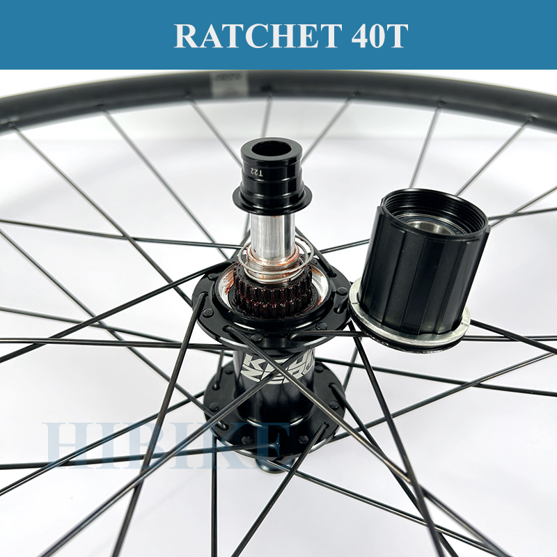 Bộ Vành Nhôm 6069 KOOZER 700C Xe Đạp Road/Gravel Ratchet 40T - Phanh Đĩa CL