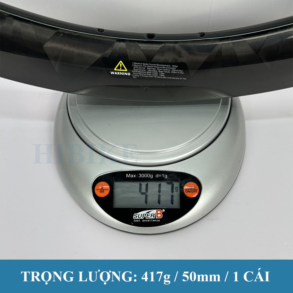 Niềng Xe Đạp 700C CARBON TORAY - Phanh Đĩa