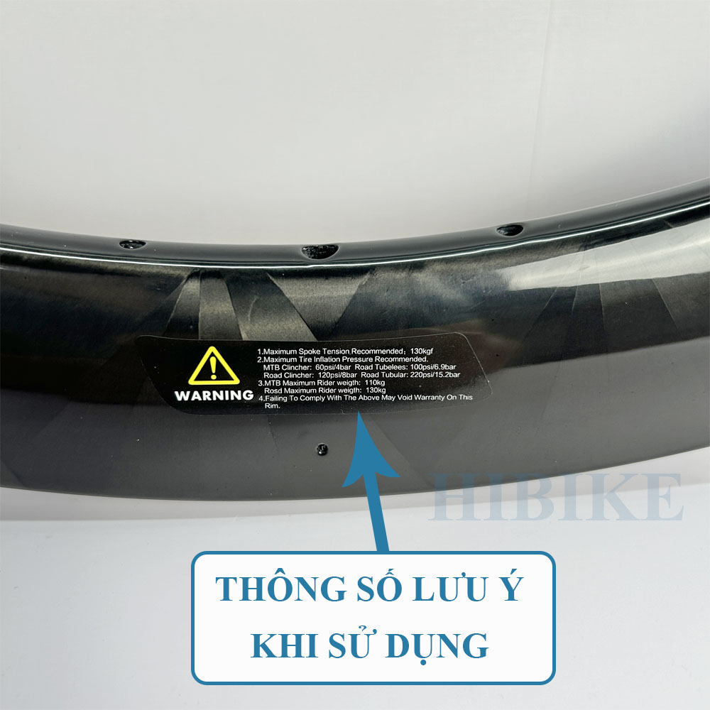 Niềng Xe Đạp 700C CARBON TORAY - Phanh Đĩa